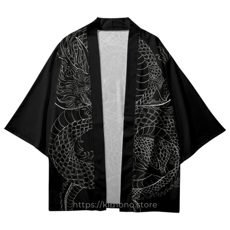 Black Dragon Kimono