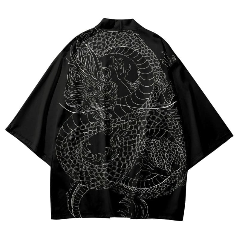 Black Dragon Kimono