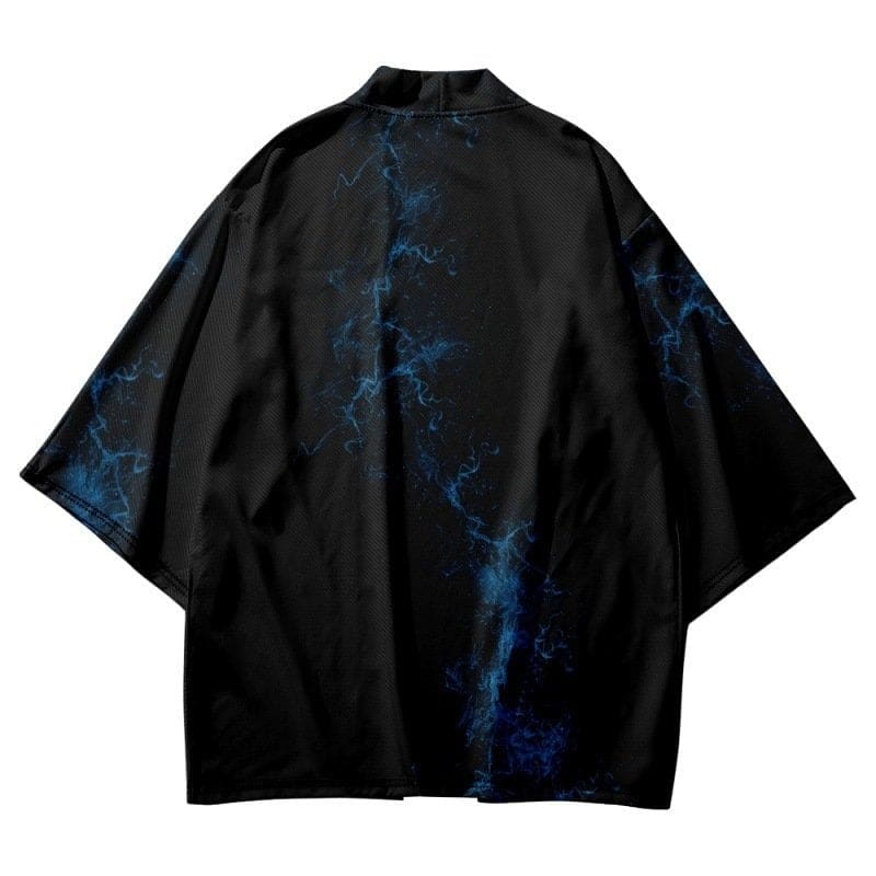 Blue Lightning Kimono