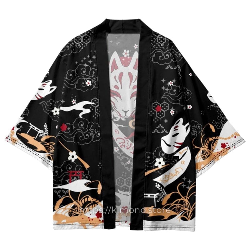 Fox Mask Kimono
