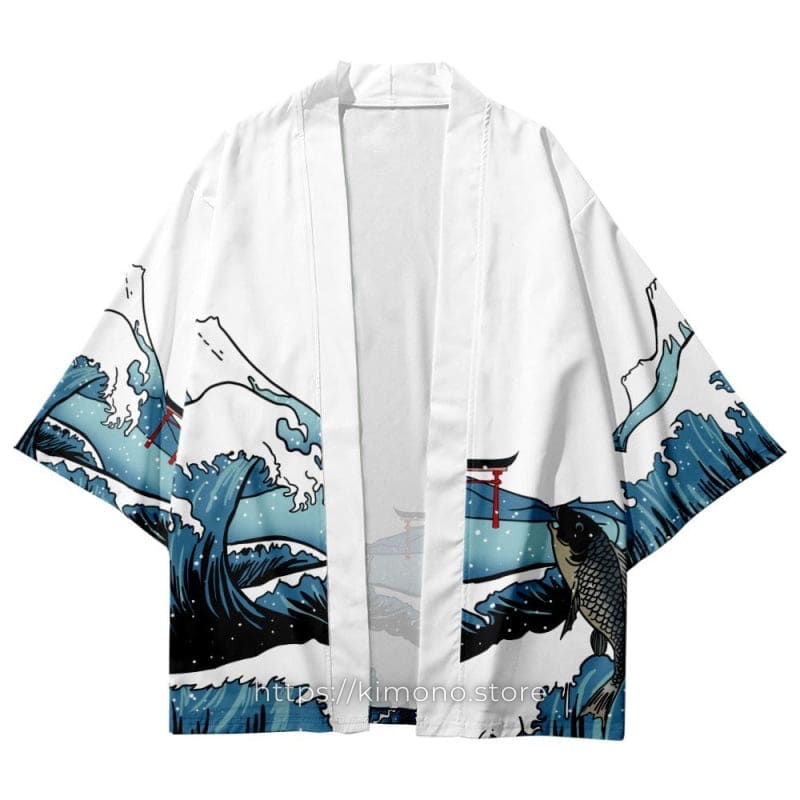 Giant Waves Kimono