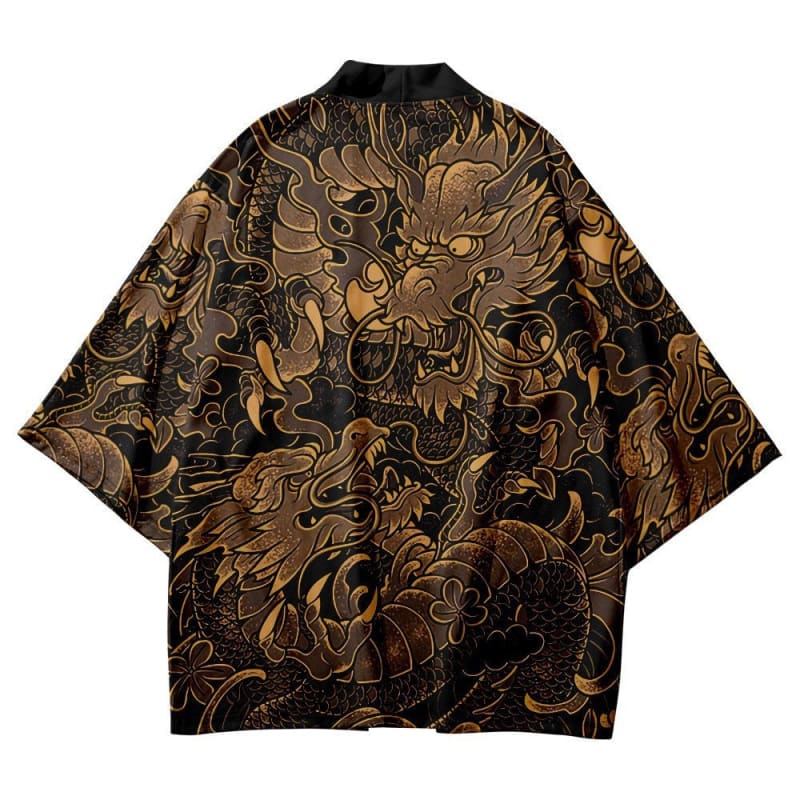 Golden Dragon Kimono