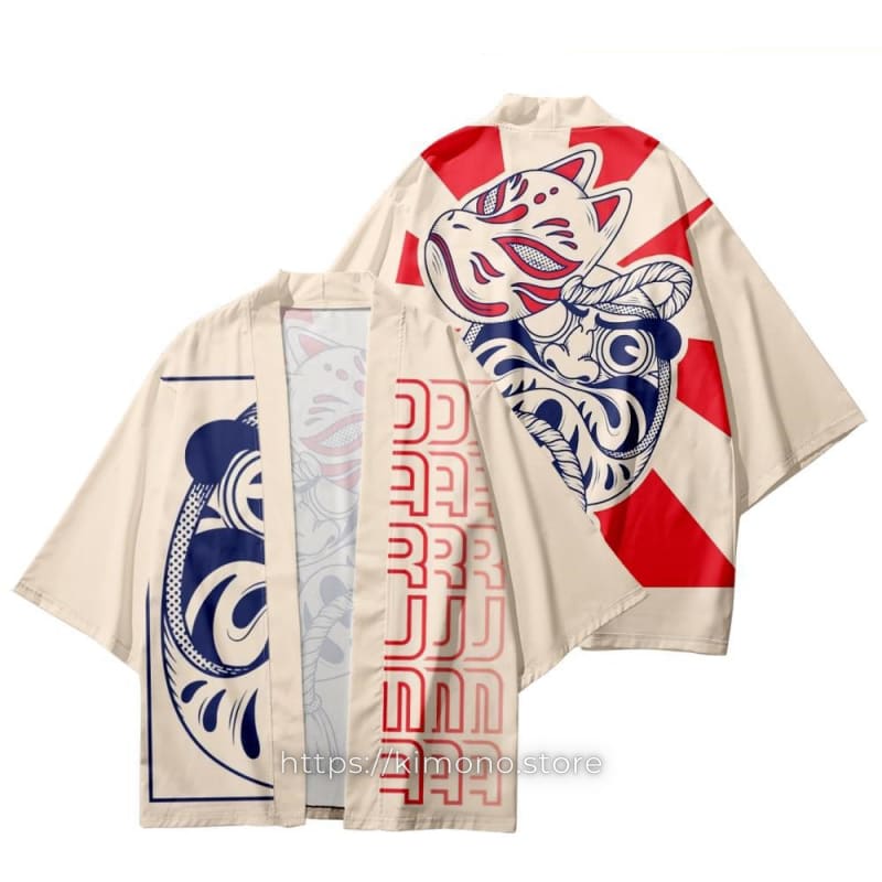 Japanese Daruma Kimono