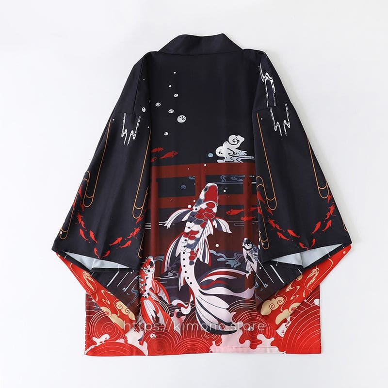 Koi Pattern Kimono