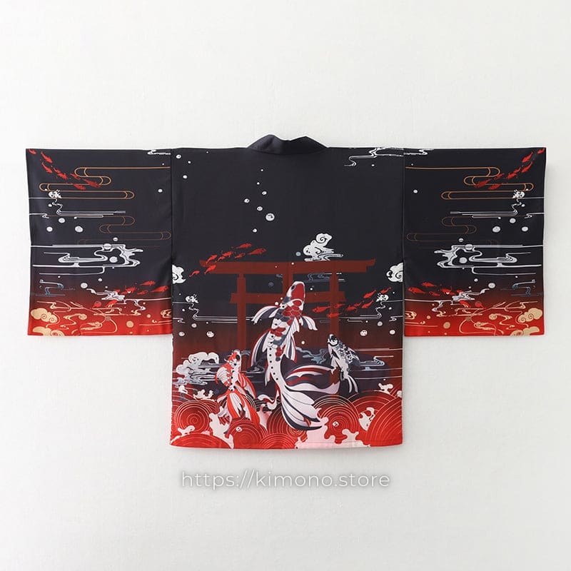 Koi Pattern Kimono