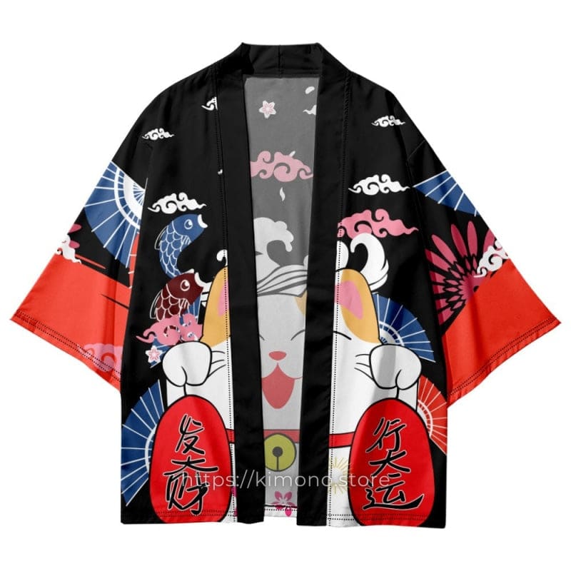 Lucky Cat Kimono