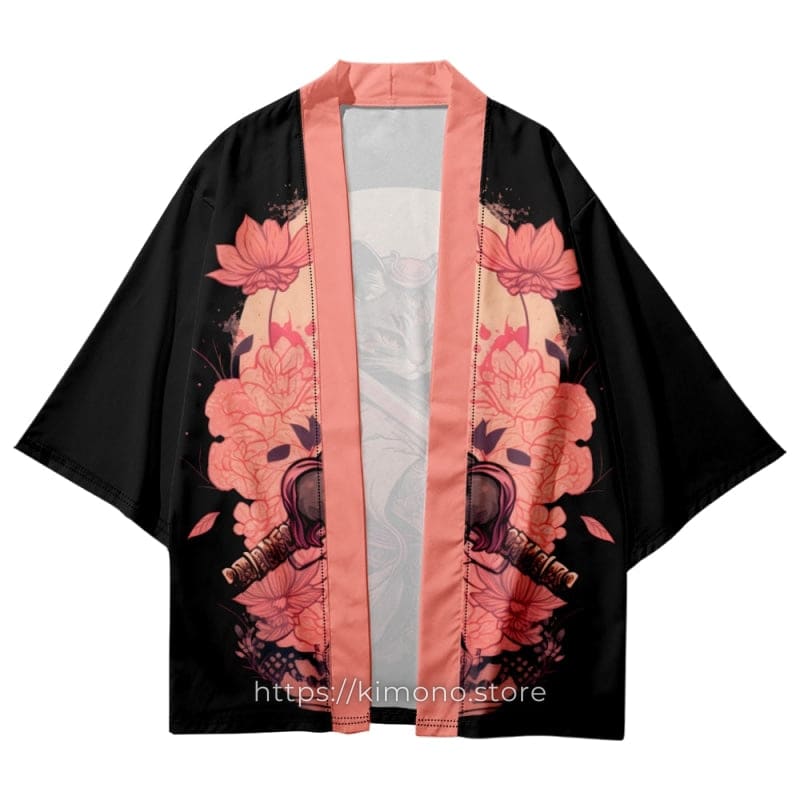 Samurai Cat Kimono