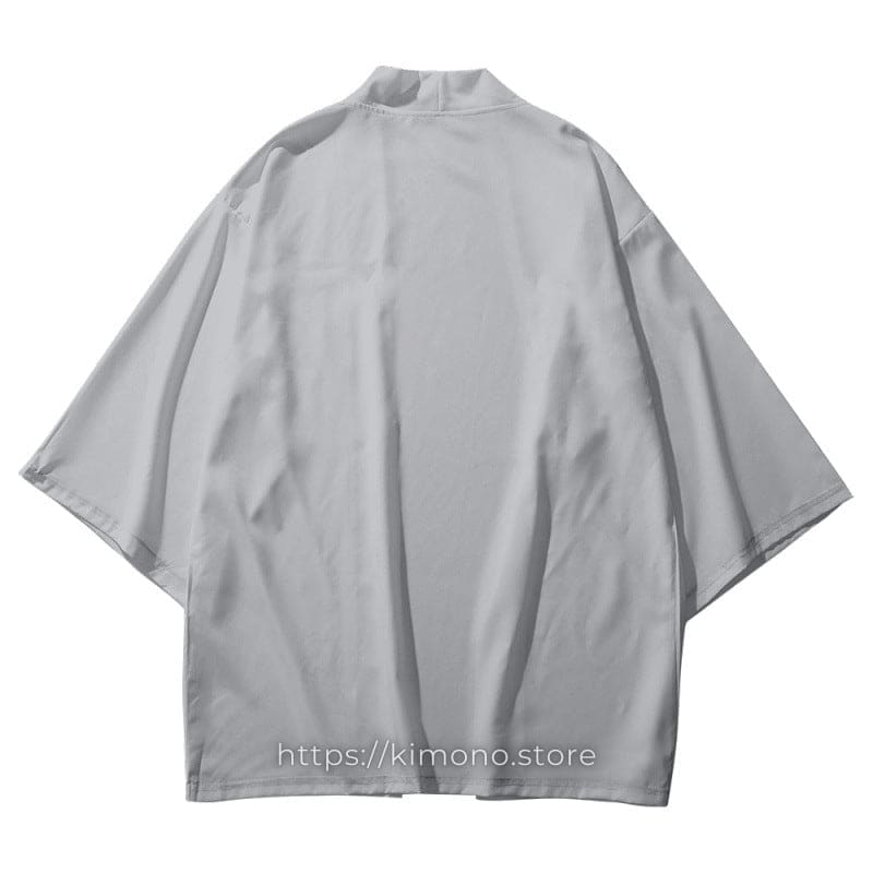 Silver Kimono Jacket