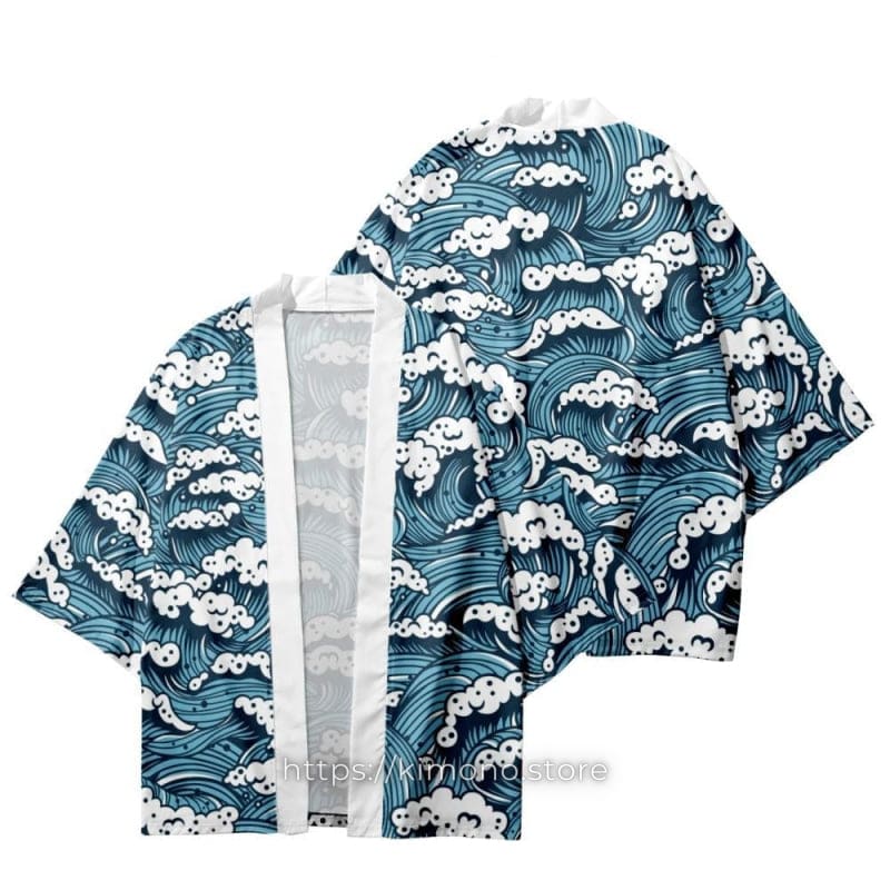 Thundering Waves Kimono